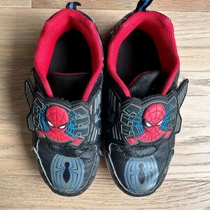 Disney Spider-Man Sneakers Light-Up Black/Red 12